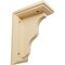 Ekena Millwork 3"W x 5"D x 7"H Hamilton Traditional Bracket, Maple BKT03X05X07HAMA - alternate 1